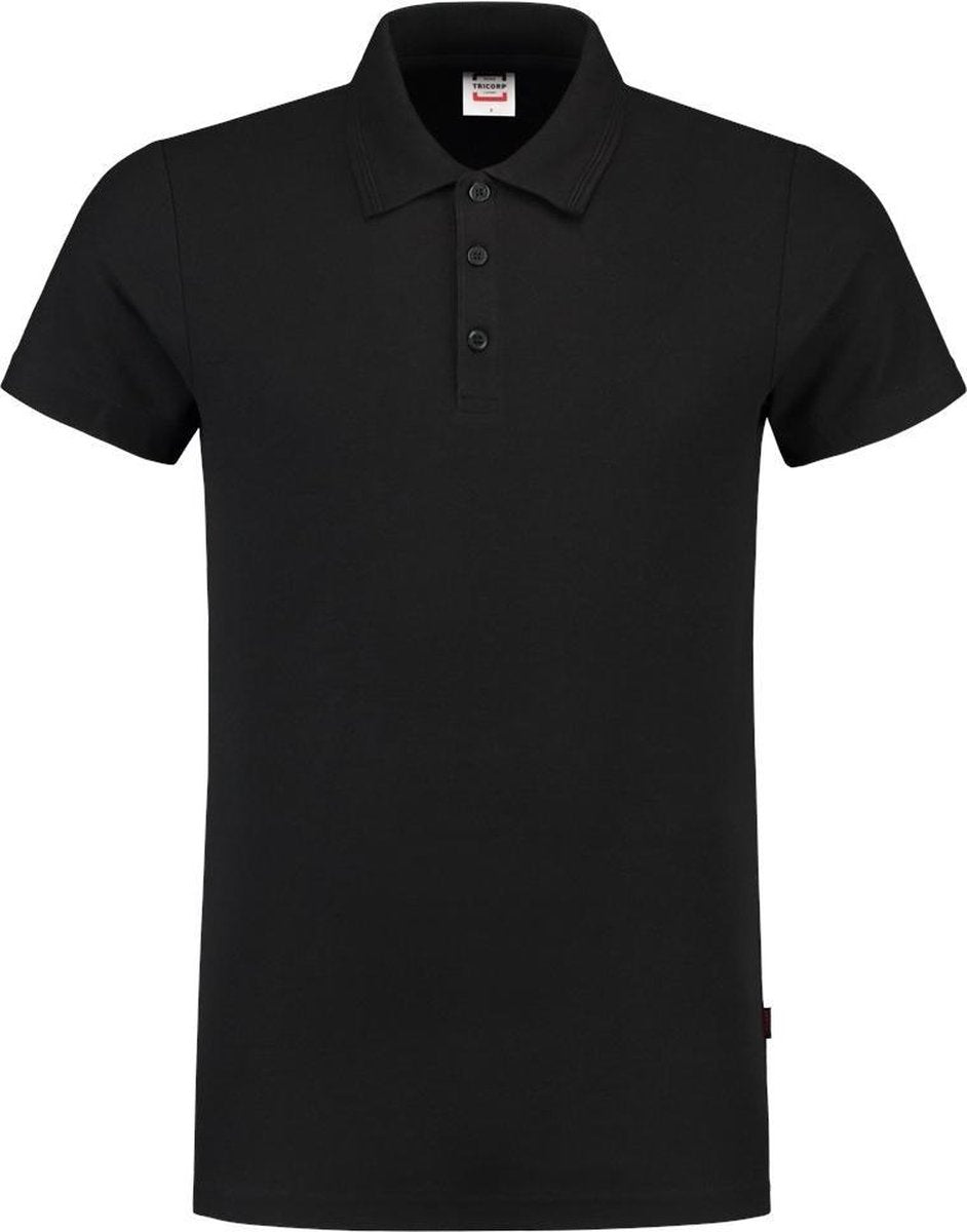 Tricorp Poloshirt - 201005 - Slim Fit - Zwart - XS