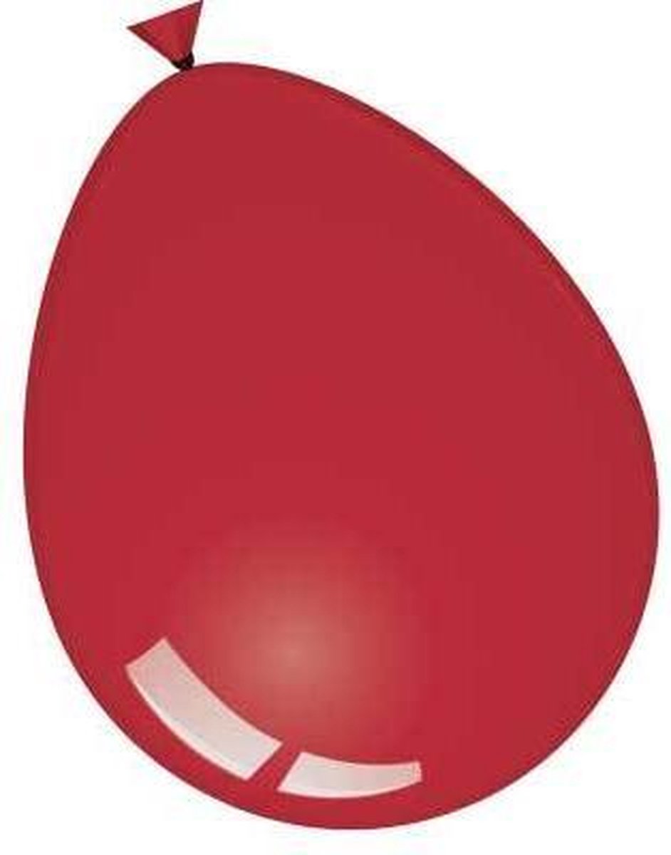 Ballonnen 30cm deco kristal bordeaux (10