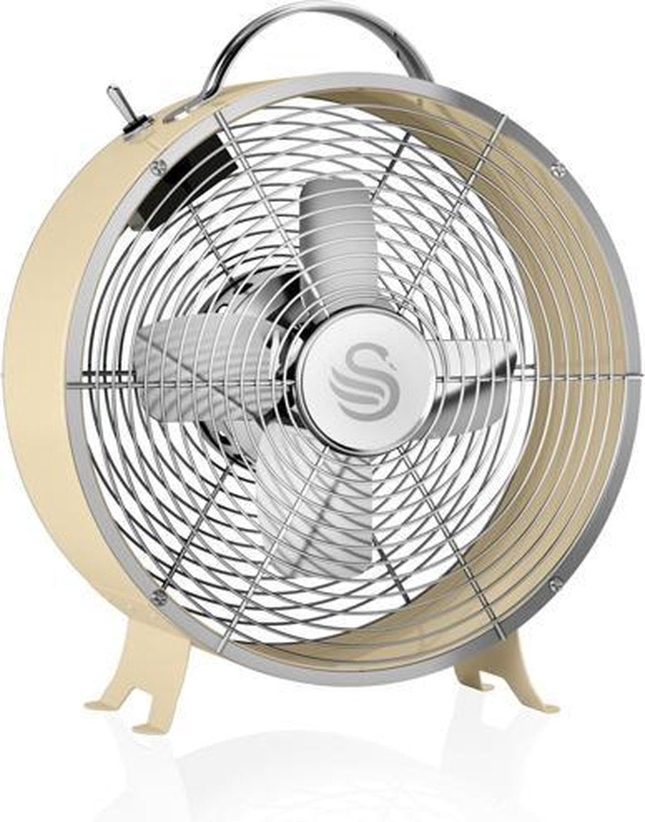 Swan Tafelventilator - 8 inch - Creme