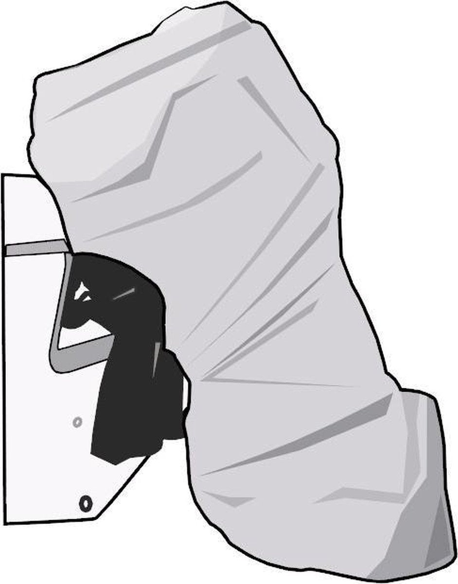 Full cover buitenboordmotorhoes incl rits 8 t/m 70 pk | hoes buitenboordmotor met 2 jaar garantie