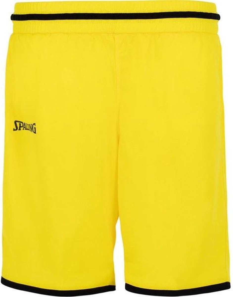 Spalding Move Shorts Dames - Geel / Zwart - maat L