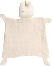 Knuffeldoekje Unicorn Creme