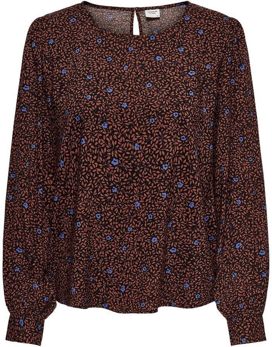 Jdystaar Life L/s O-neck Top Wvn 15226765 Black/small Sierra