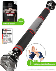 Sportstech Germany KS200 optrekstang - 6 hoeking - zwart