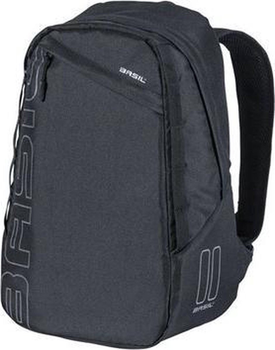 Fietsrugzak Basil Flex Backpack 17 liter 33 x 17 x 52 cm - zwart