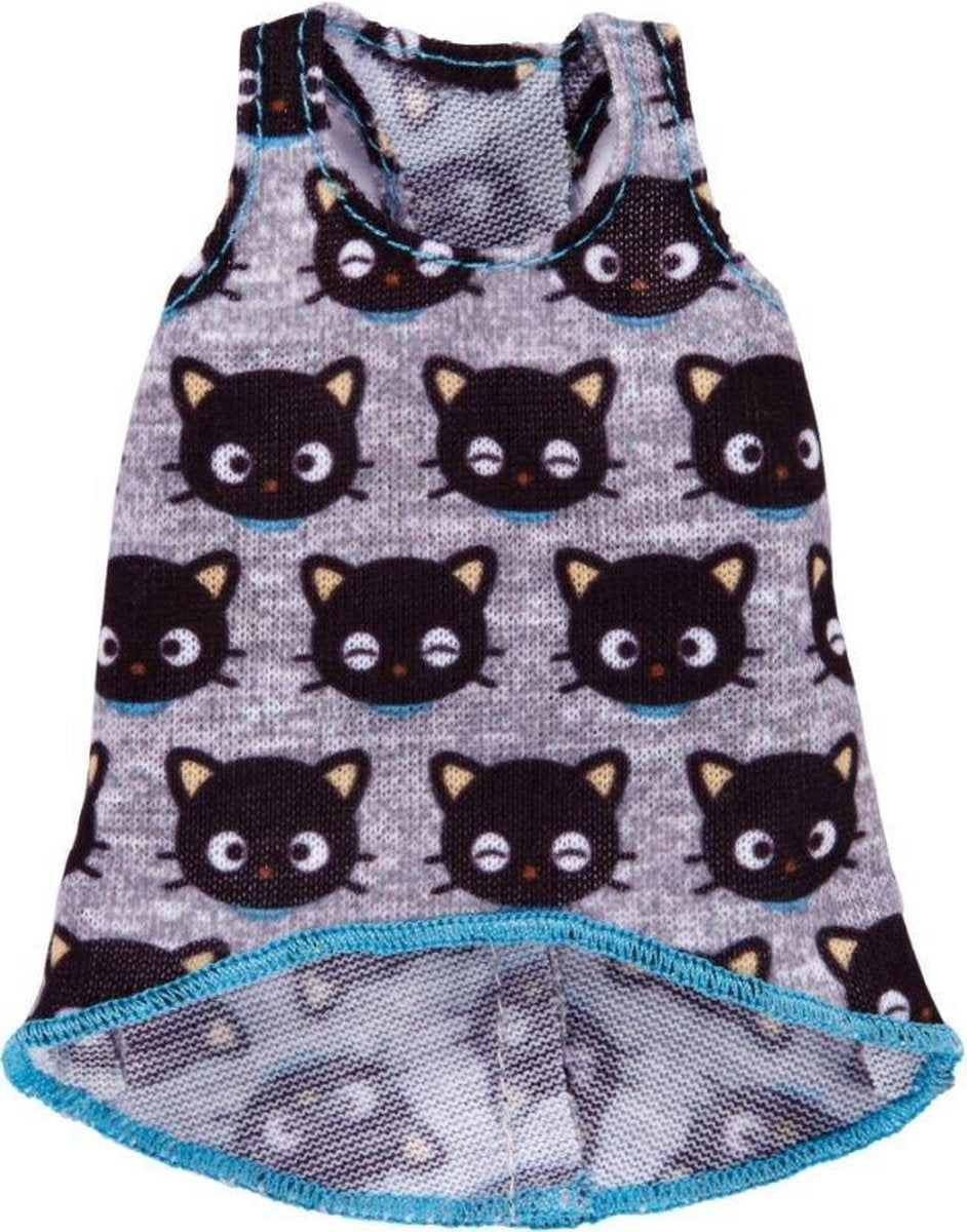 Barbie Hello Kitty Tienerpop Top Grijs