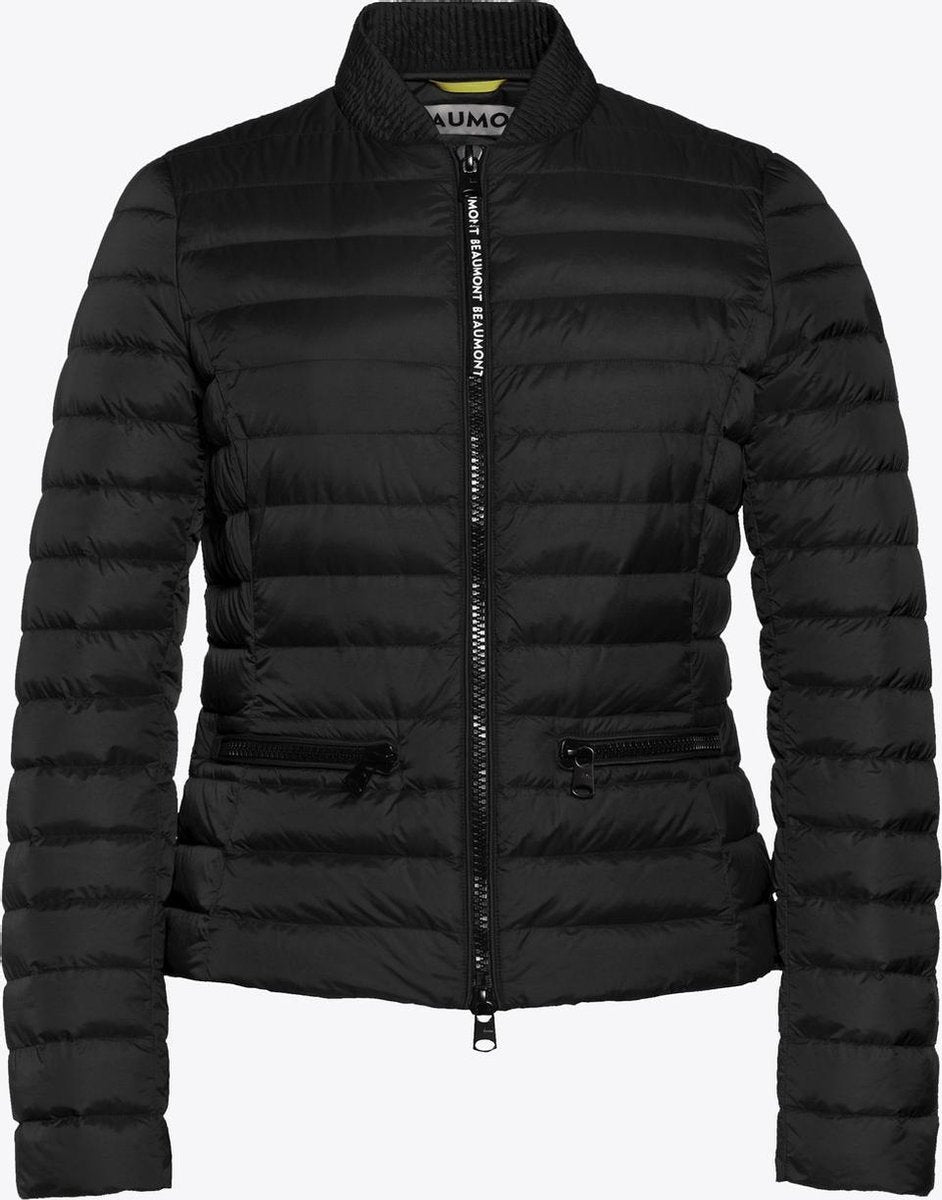 Beaumont Cropped Down Jacket Black
