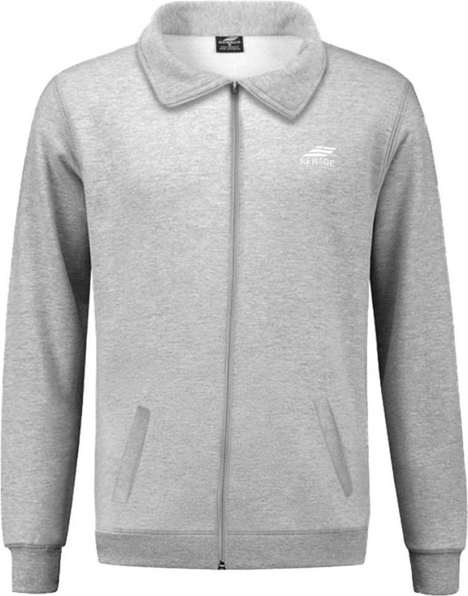 REWAGE Vest Premium Heavy Kwaliteit - Heren - Grijs - M