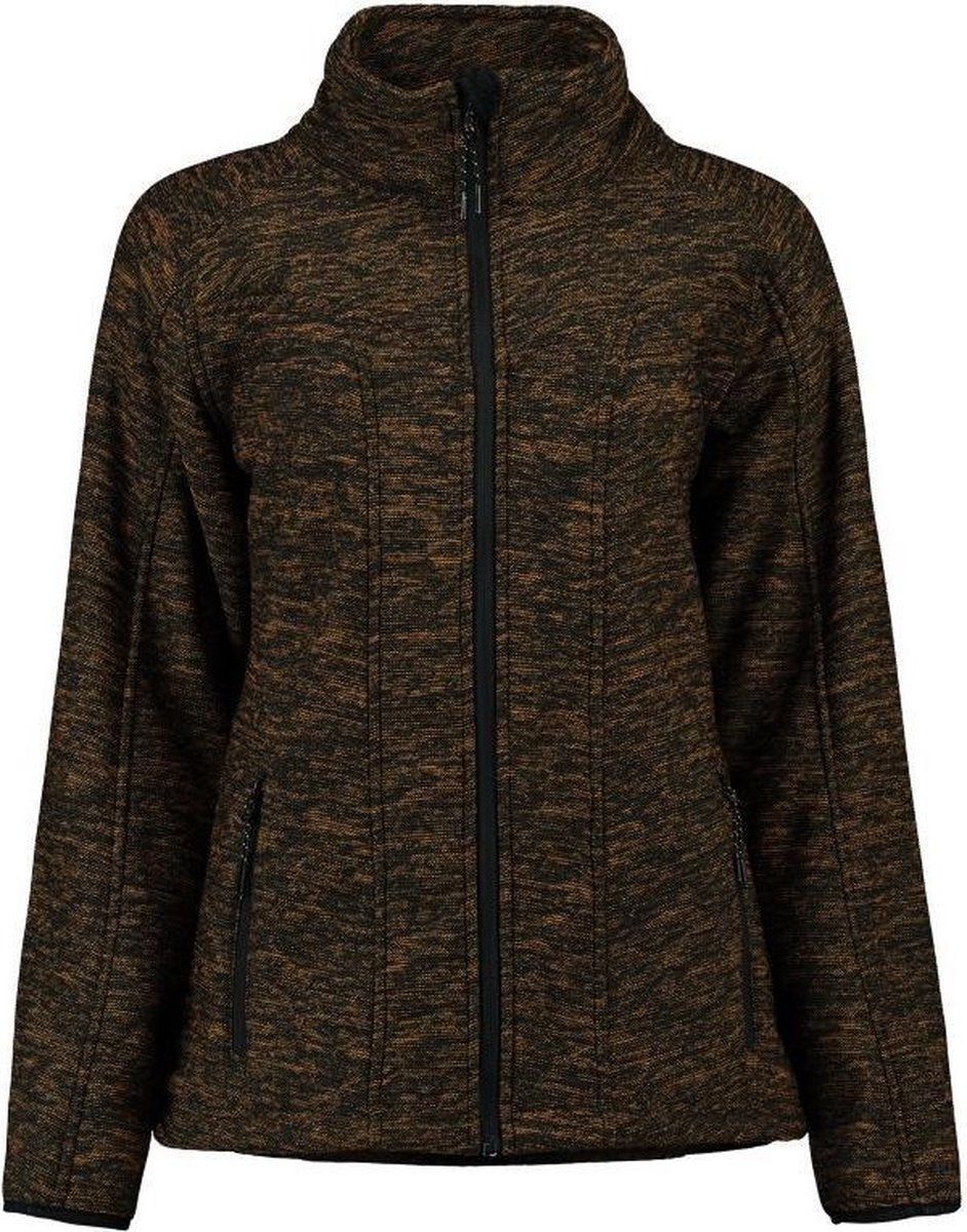 Kjelvik dames vest Viola golden yellow - maat 42