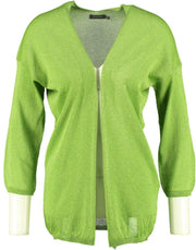 Geisha groen glittervestje 3/4 mouw - Maat S