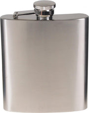 Zakflacon 225 ML - platvink - heupfles RVS