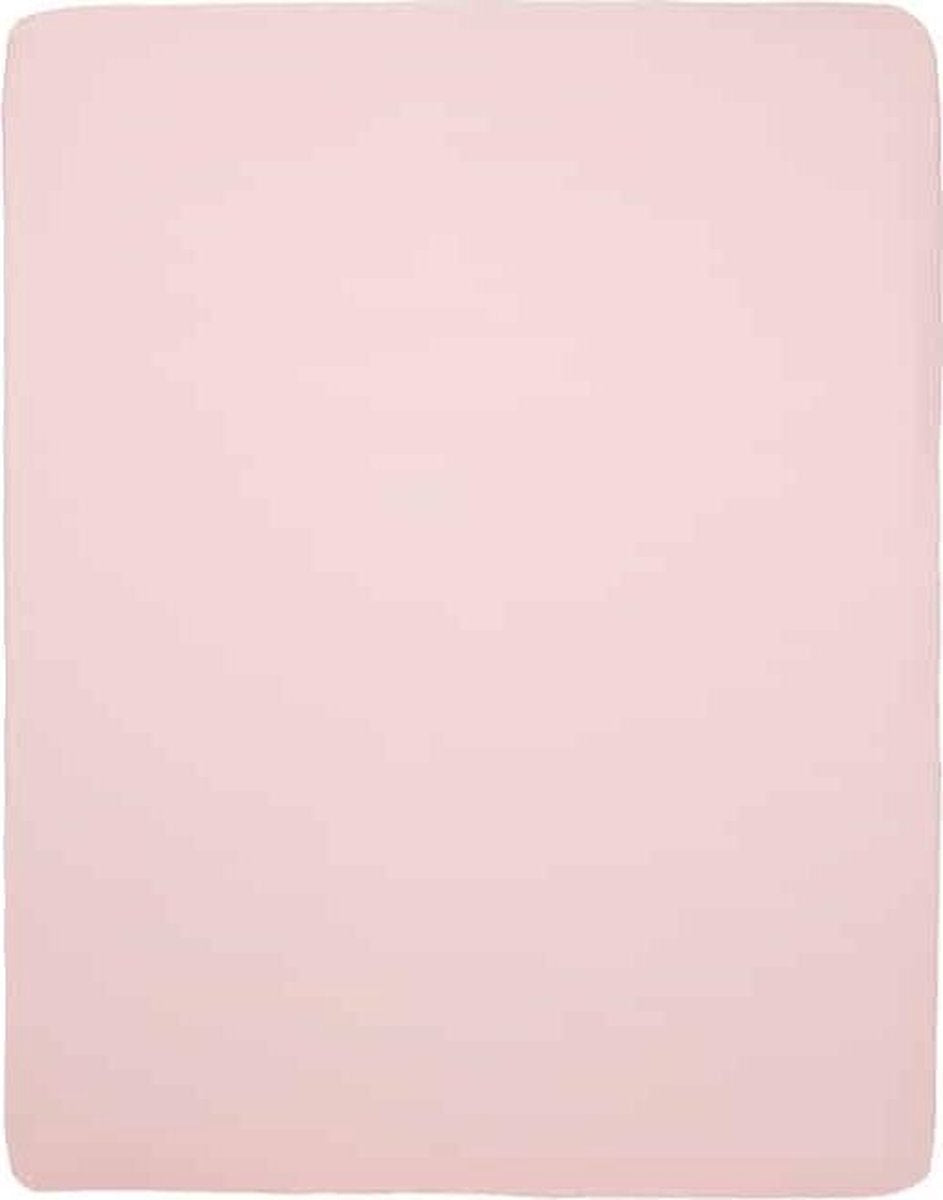 Meyco jersey hoeslaken boxmatras - 75x95 cm - lichtroze