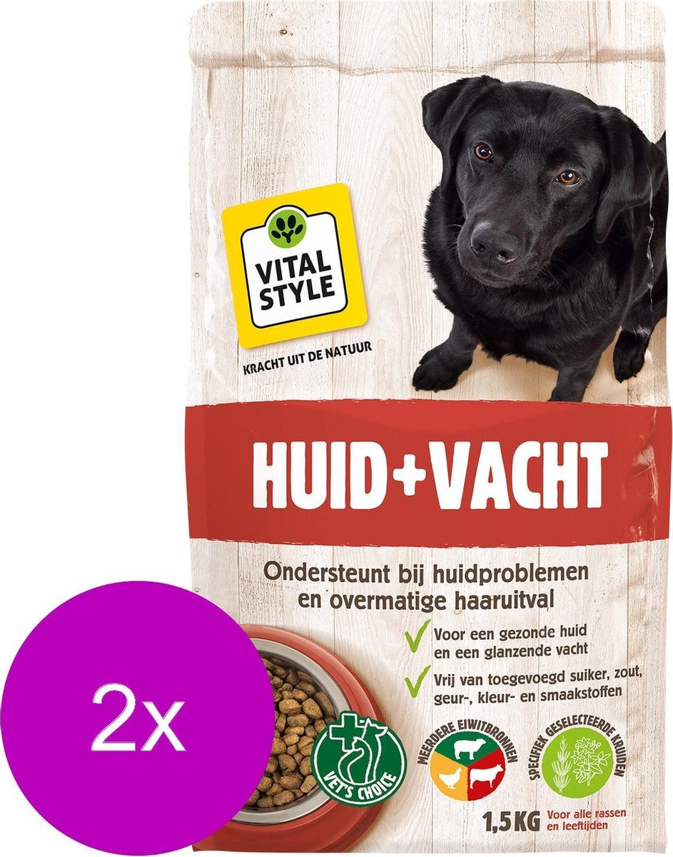 Ecostyle Vitaalcompleet Puppy & Junior Hondenvoer - 2 St à 1.5 kg