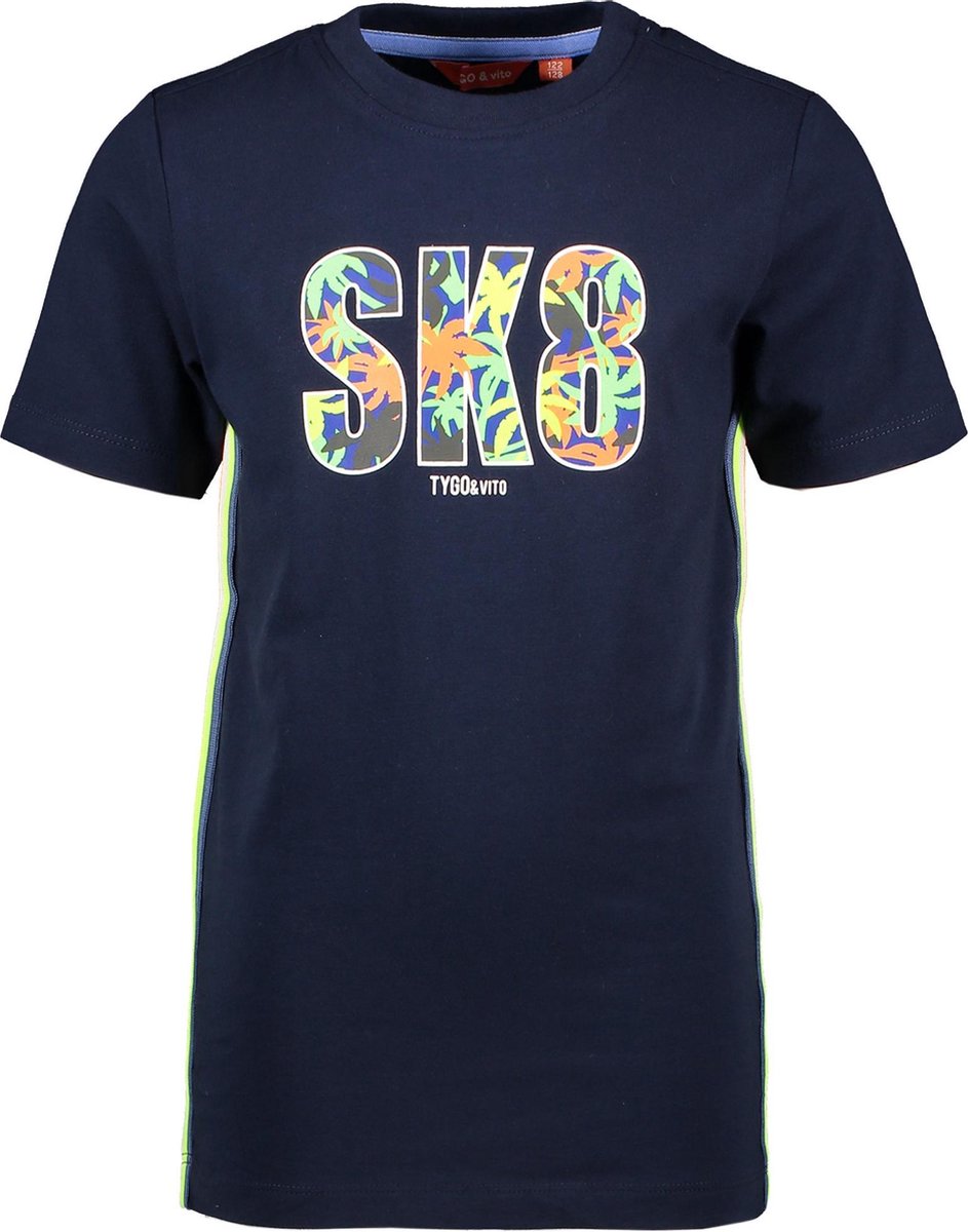 TYGO & vito Kids Jongens T-shirt - Maat 98/104