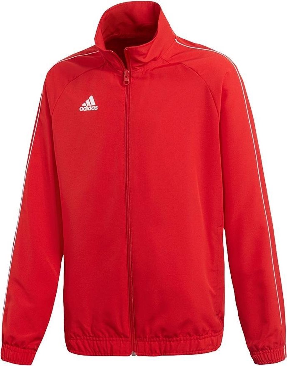 adidas Core 18 Presentation Jacket - Rood - maat 140