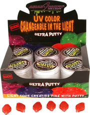 Putty 45 Gr UV Reagerend Display 12 Stuks