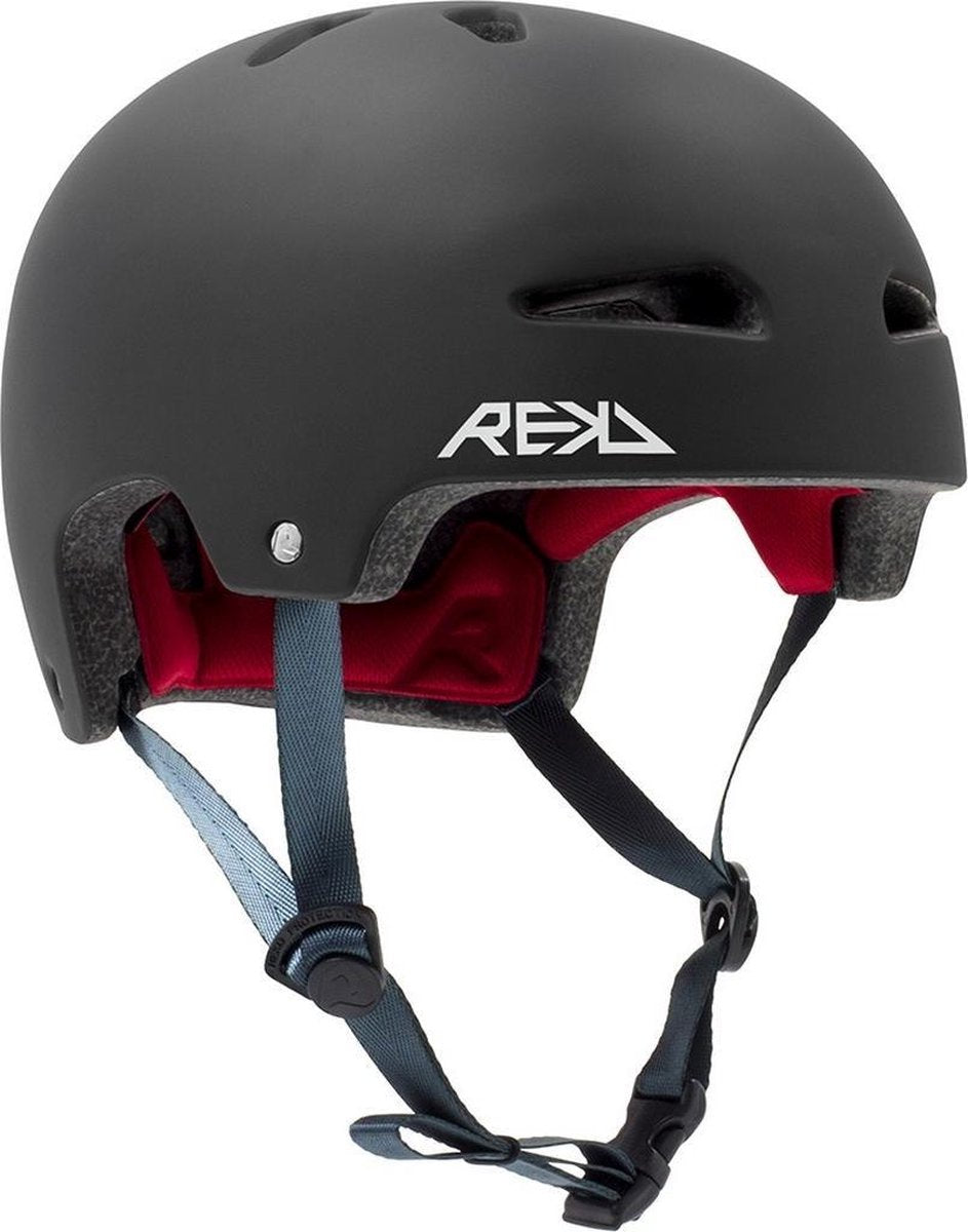 Rekd Ultralite Skatehelm - Mat Zwart - L/XL - 57-59 cm