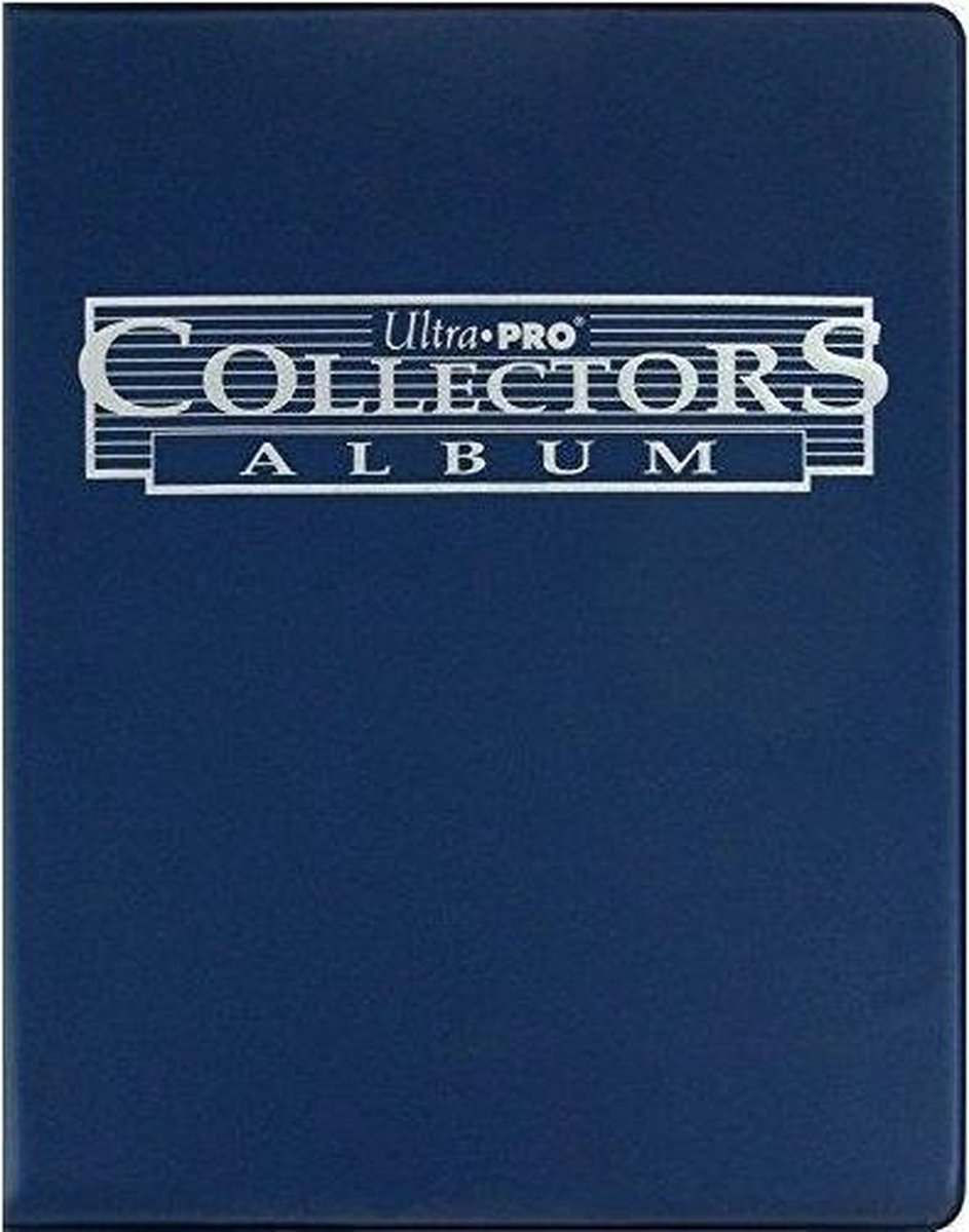 Ultra Pro Collectors Album Portfolio Boek 9-Pocket Blauw - GEEN multomap / NIET uitbreidbaar