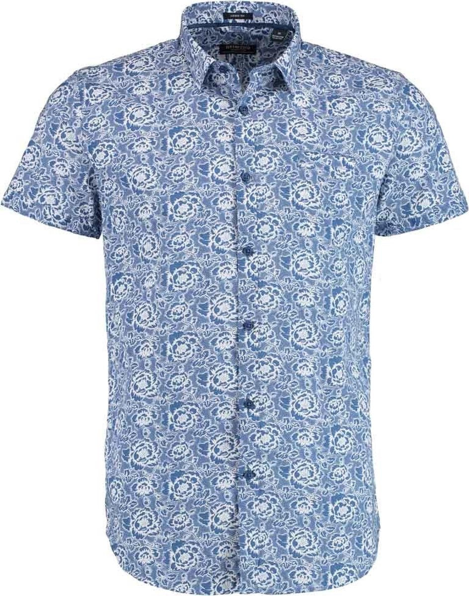 Dstrezzed 311220 Casual overhemd met korte mouwen - Maat M - Heren
