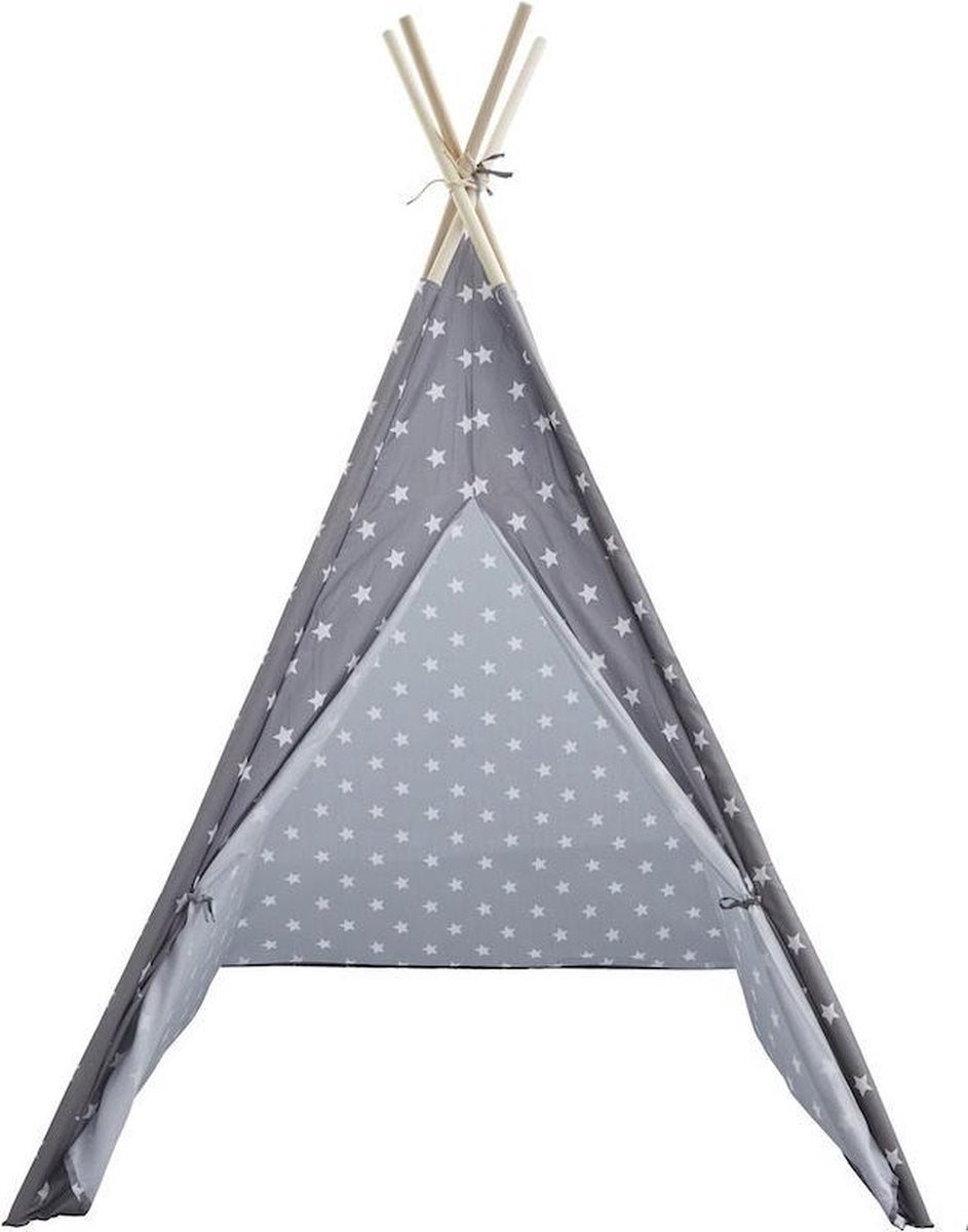 Lisomme Tipi tent Pepijn - Grijs met wit