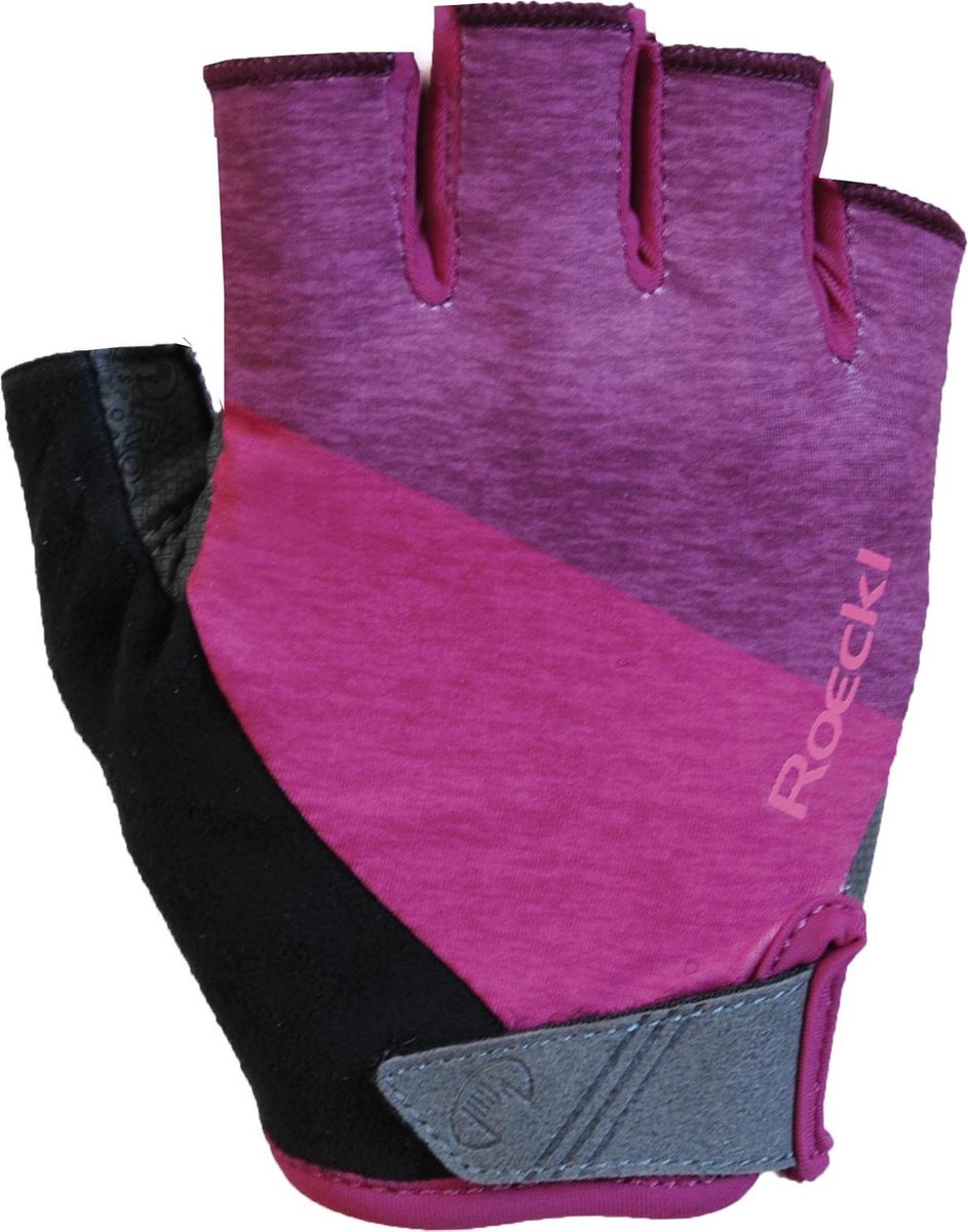 Roeckl Bergen Fietshandschoenen Unisex - Donkerroos - Maat L/XL