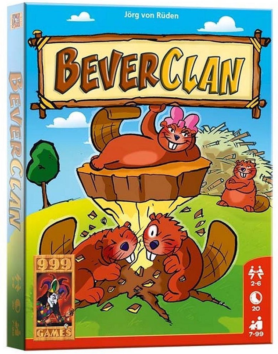Spel - Kaartspel - Beverclan - 7+