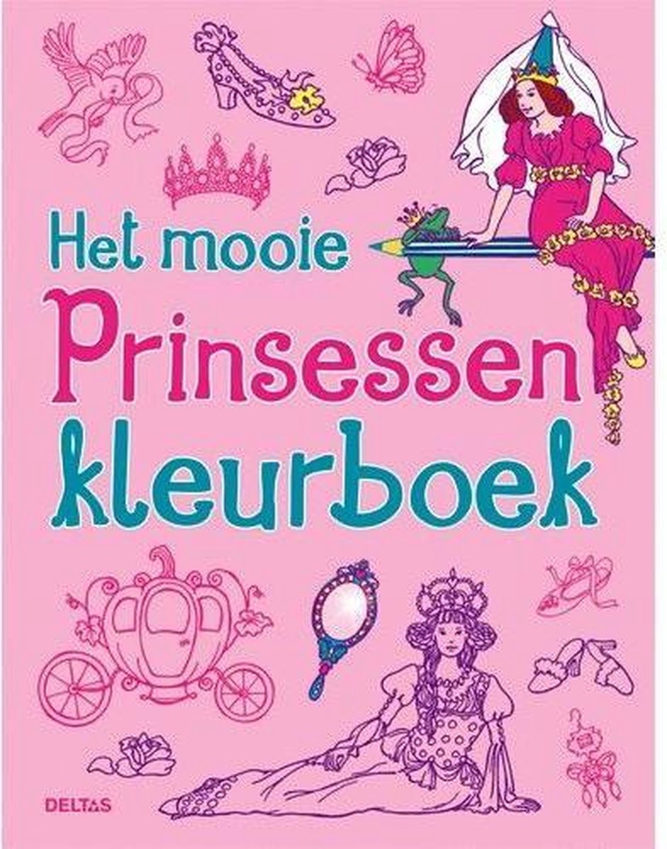 Kleurboek - Het mooie prinsessen kleurboek