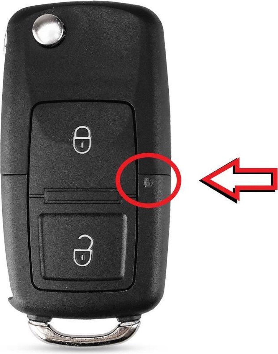 Volkswagen sleutel VW 2 knop klapsleutel behuizing / sleutelbehuizing / sleutel behuizing | Auto sleutelbehuizing | sleutel reparatie