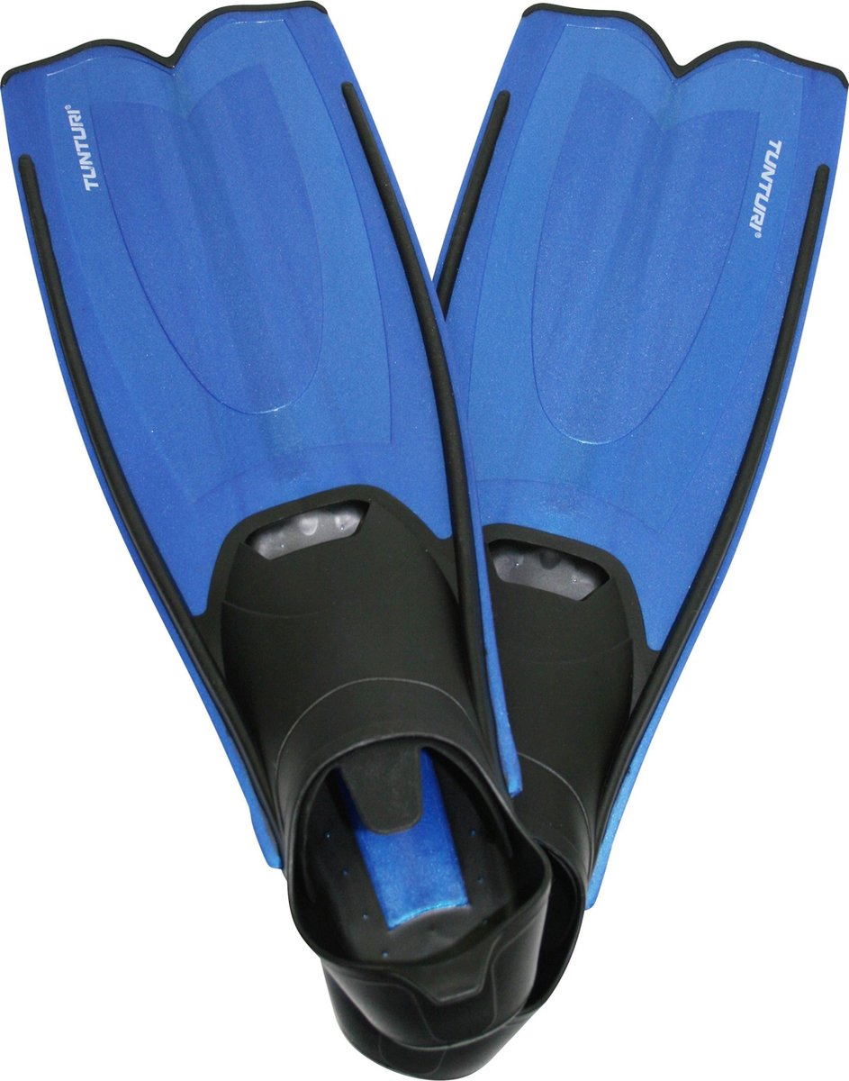 Tunturi Flipper - Zwemvliezen - Zwemvinnen - Zwemflippers - 36-37 - Zwart/Blauw