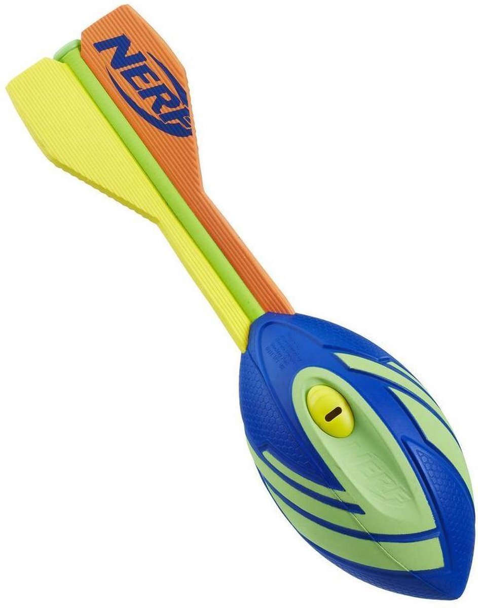 NERF Sports Vortex Aero Howler - Werpbal - Football met handgreep en fluitend geluid - Groen
