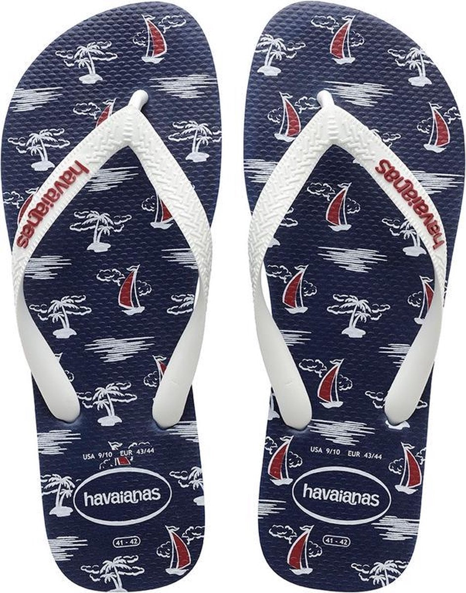 Havaianas heren slippers top nautical blauw - 41-42