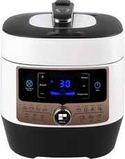 Multicooker Pressure - Aigi Pandy - 5.5 Liter - Zwart/Wit - BSE
