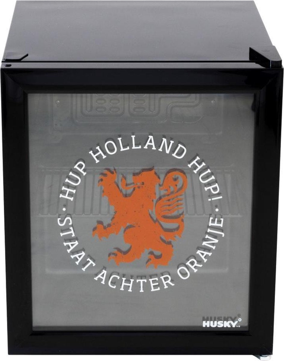 Husky KK50-DUTCHLION - Mini Koelkast - Glazen deur