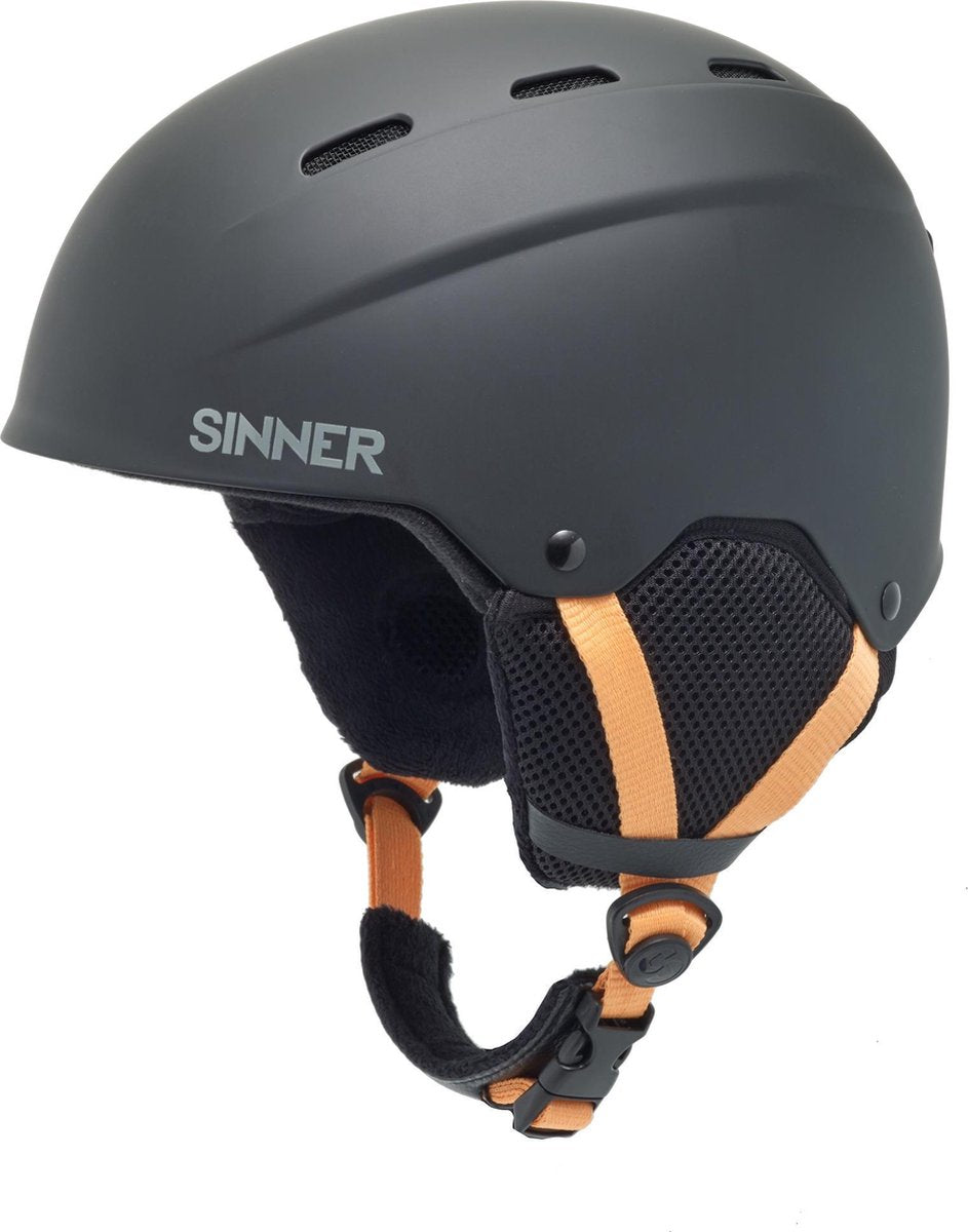 Poley skihelm Matte black