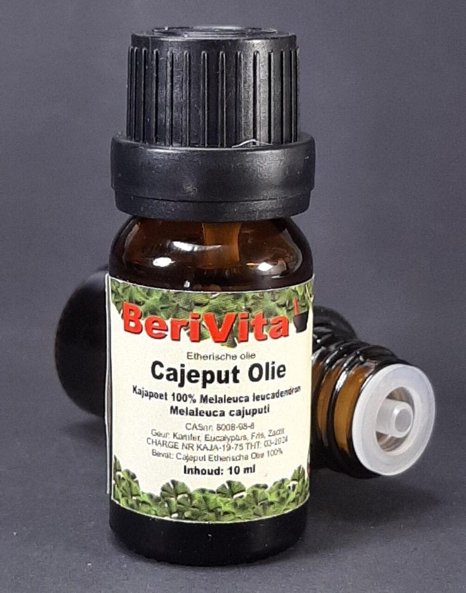Cajeput Olie 100% 10ml - Etherische Cajeputolie