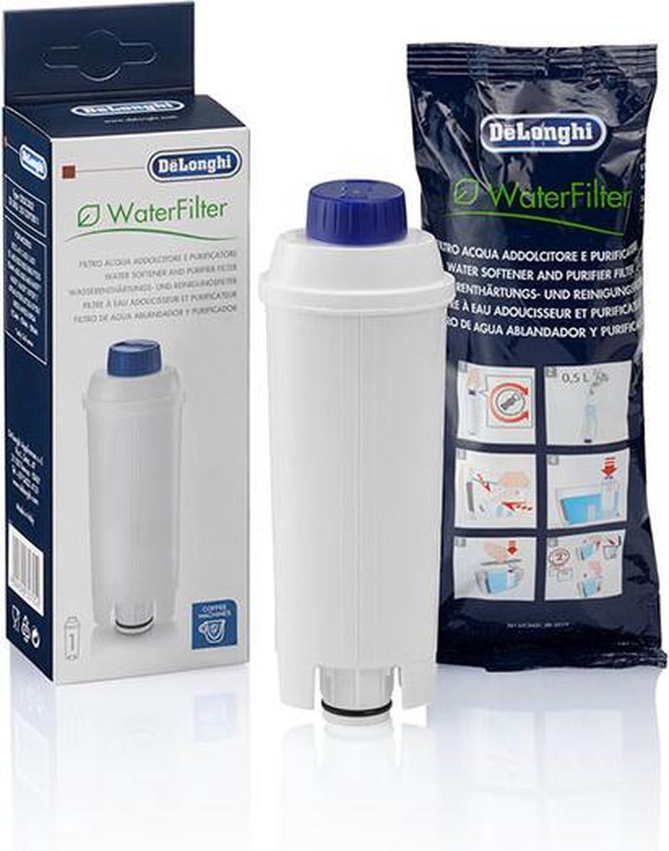 De'longhi Waterfilter Ecam Serie 3 stuks - wit