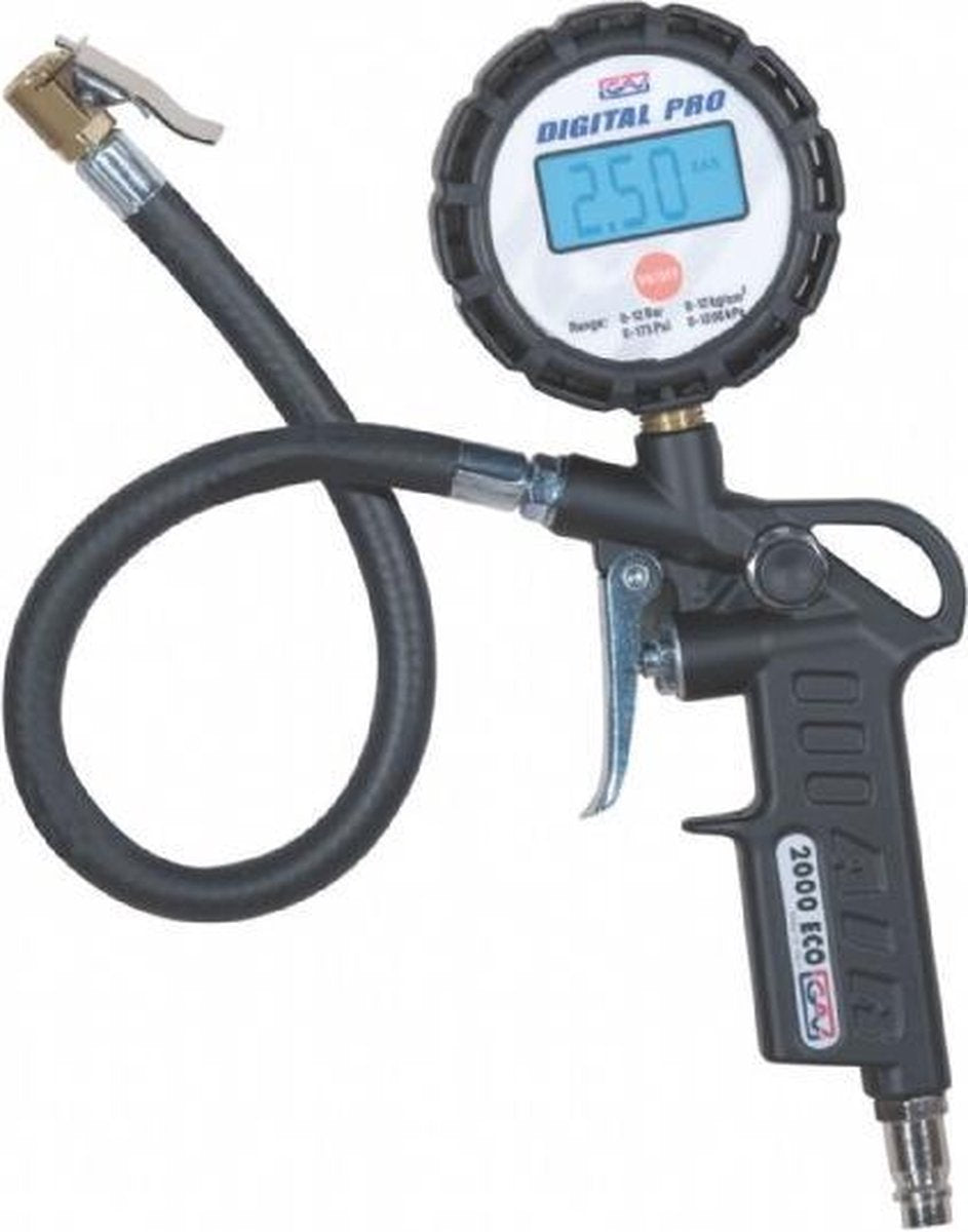 AIRPRESS digitale bandenvulmeter (vullen / meten / ontluchten)