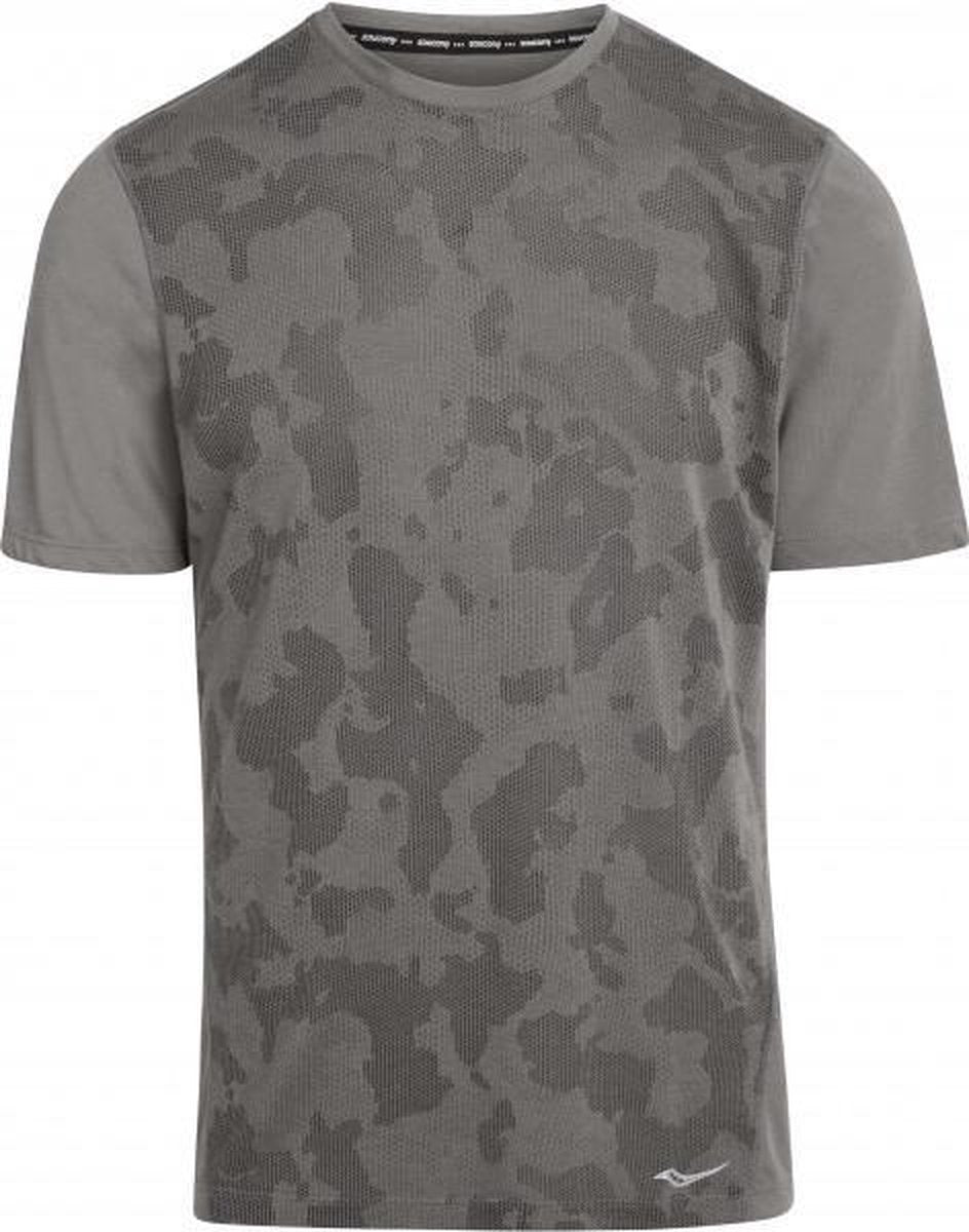 Saucony Ramble Shirt Heren - grijs - maat S
