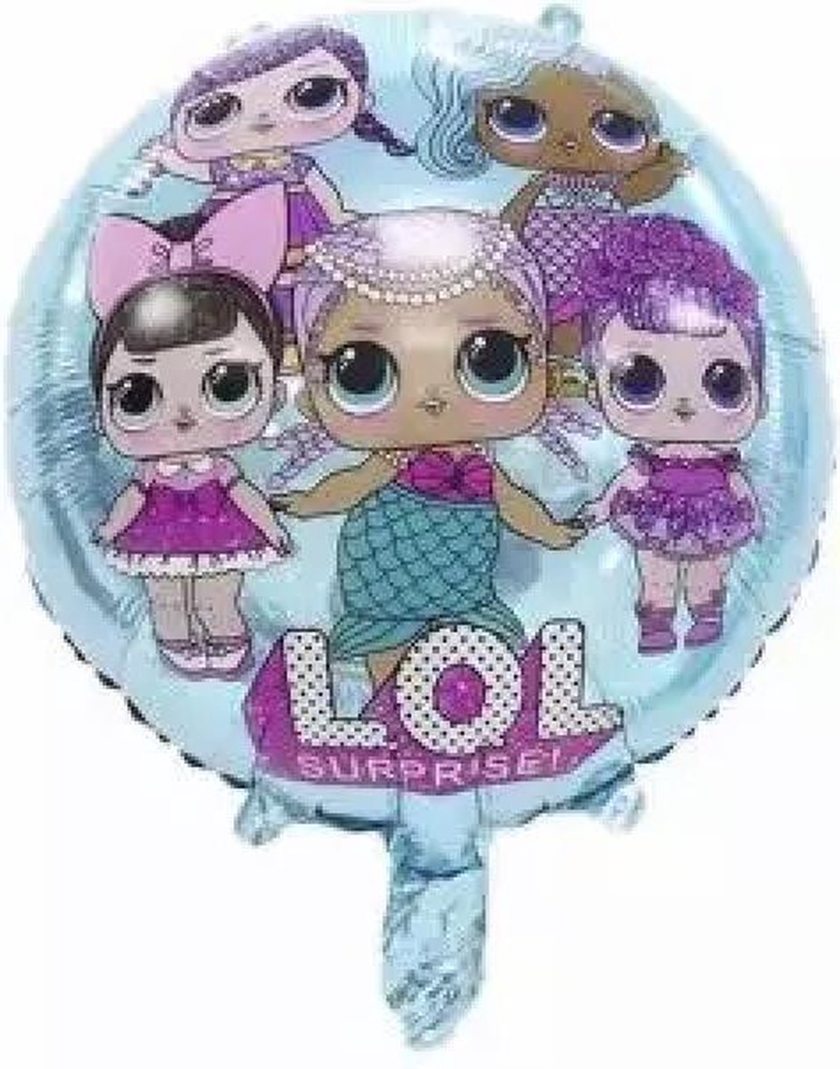 L.O.L Folie Ballon 18 Inch (Blauw)