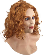 Vrouwenmasker (rood haar)