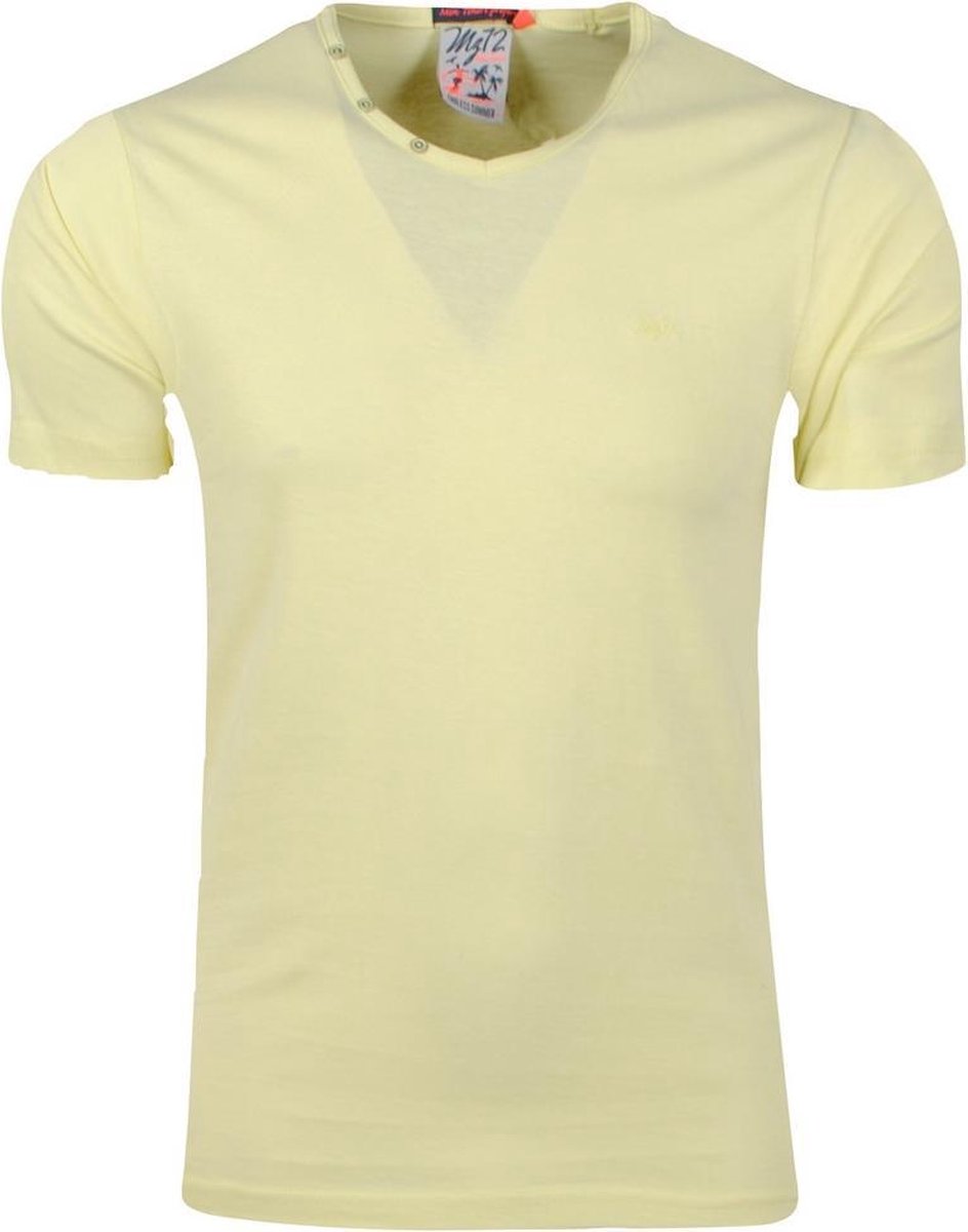 MZ72 - Heren T-Shirt - Toocolor Pastel - Geel