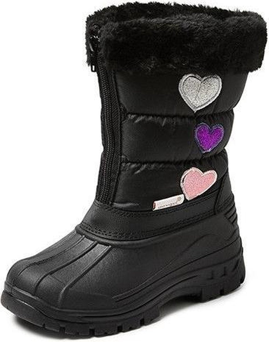 Gevavi Boots CW94 Zwart Gevoerde Winterlaarzen Kids