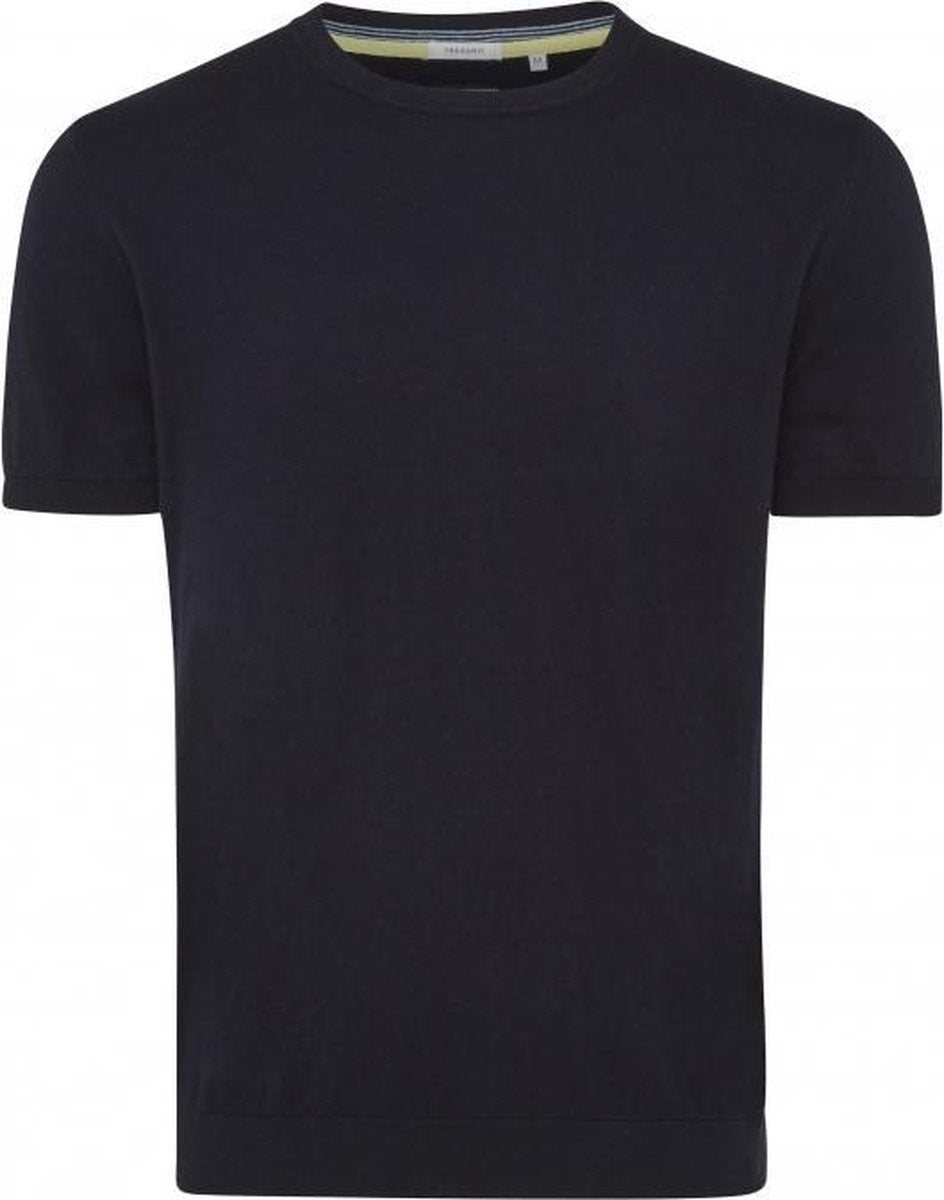 Tresanti Heren Pullover Korte Mouw Ronde Hals Navy Regular Fit - S