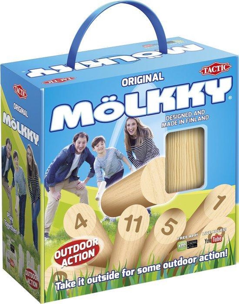 Mölkky in cardboardbox