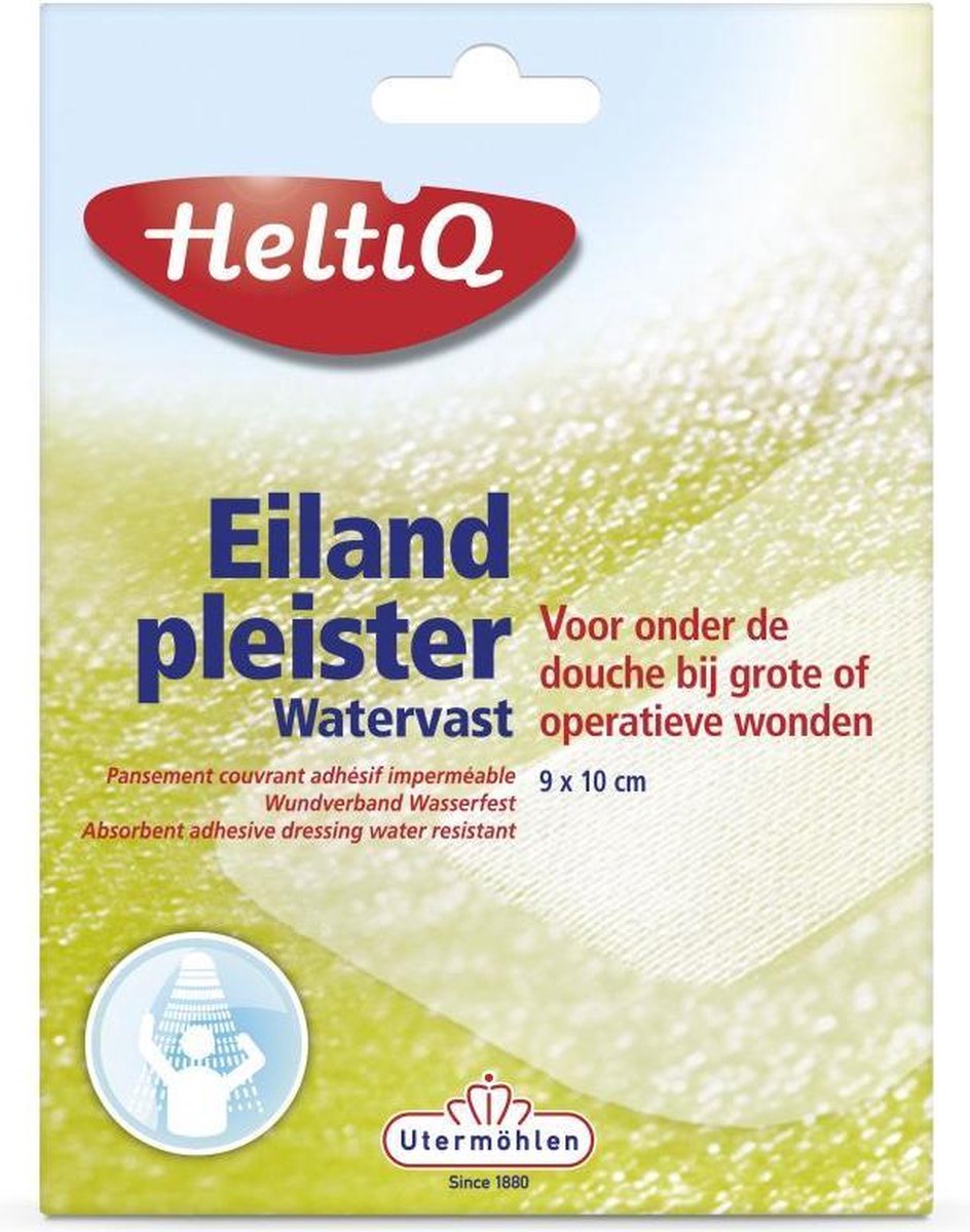 Heltiq Watervast - 9 x 10 cm - 4 stuks - Pleisters