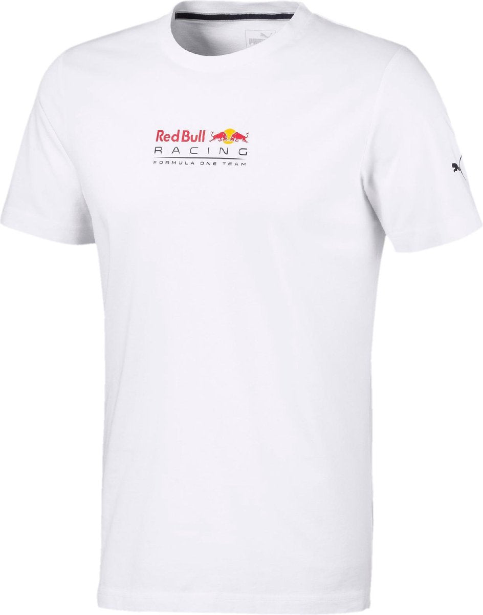 PUMA Red Bull Racing Dynamic Bull Tee Heren Sportshirt - Puma White - Maat XL