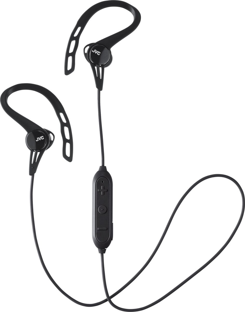 JVC HA-EC20BT - Draadloze sport oordopjes - Black
