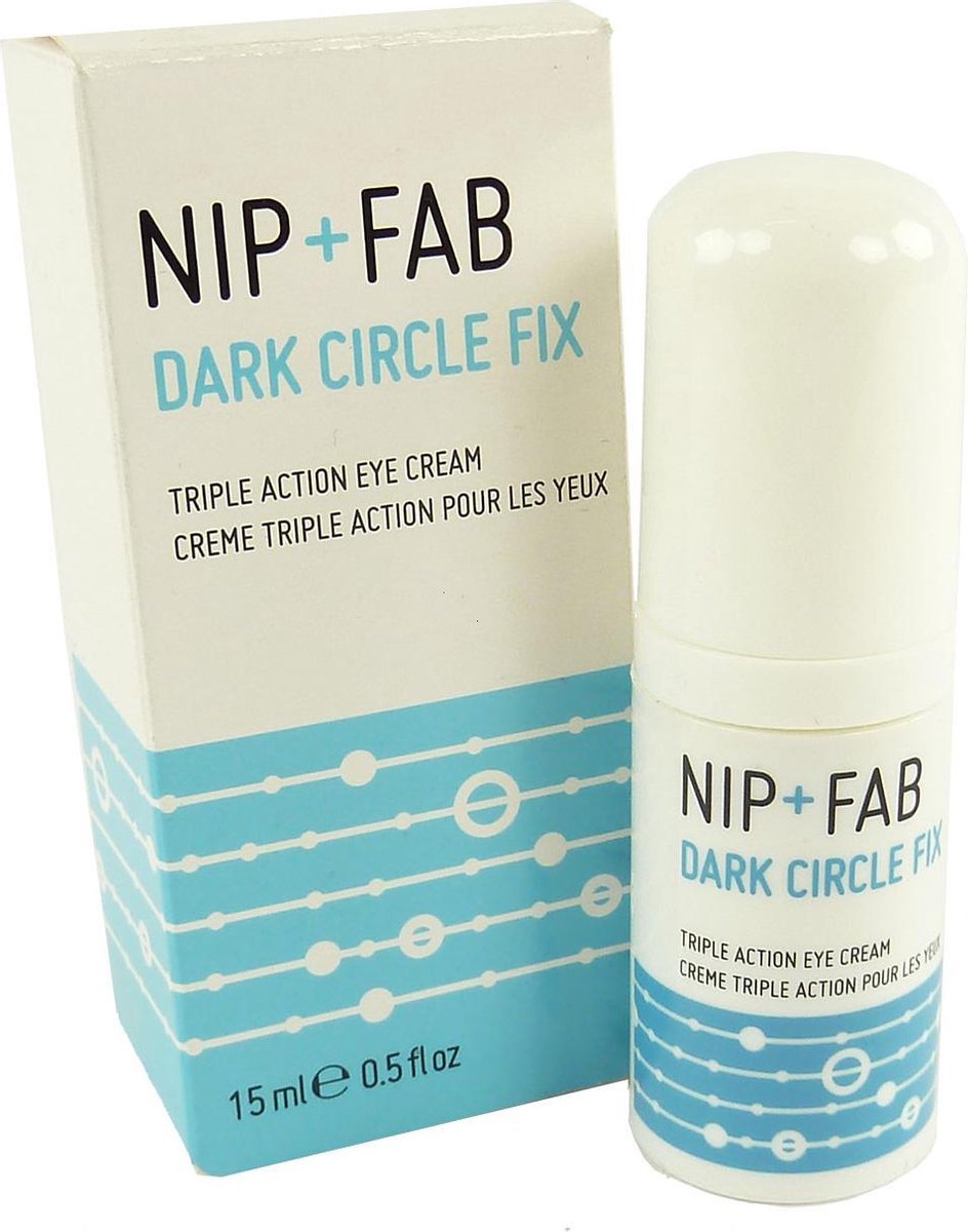 Nip + Fab Dark Circle Fix Triple Action oogcrème 15ml Oogcrème verzorgende gel
