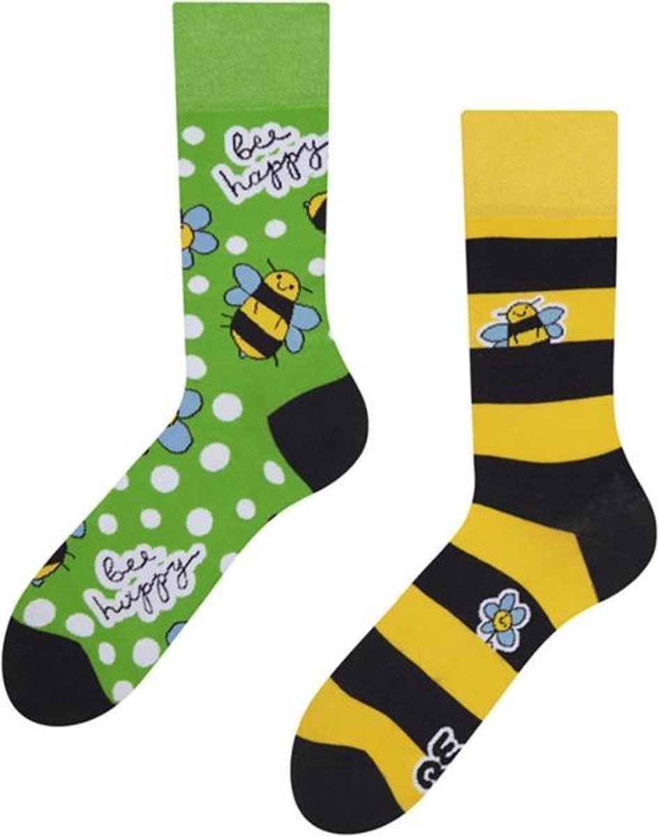 Good Mood Sokken - Bee Happy - Unisex Maat 43-46