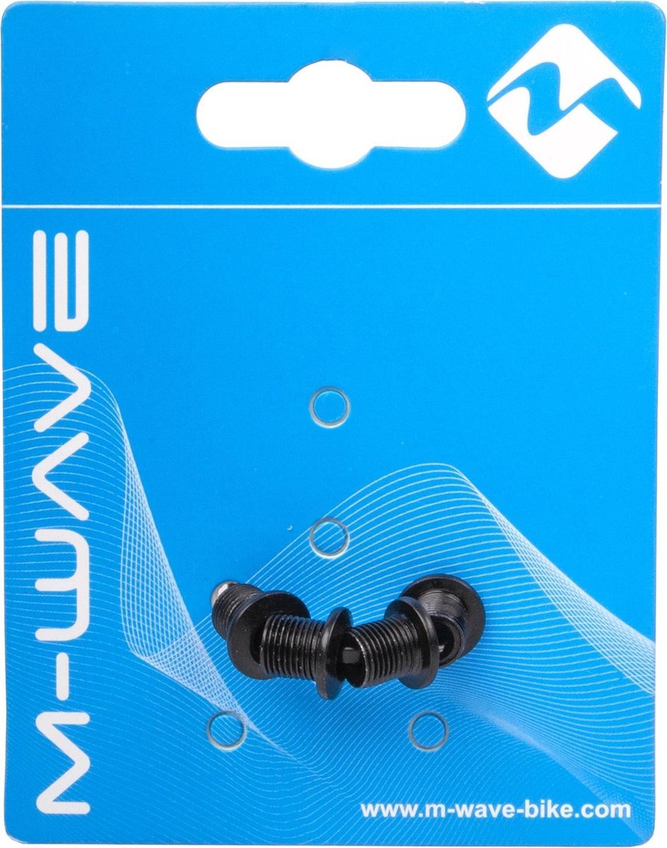 M-wave Bevestigingsbout M8 X 0.75 X 8.5l Zwart 4 Stuks